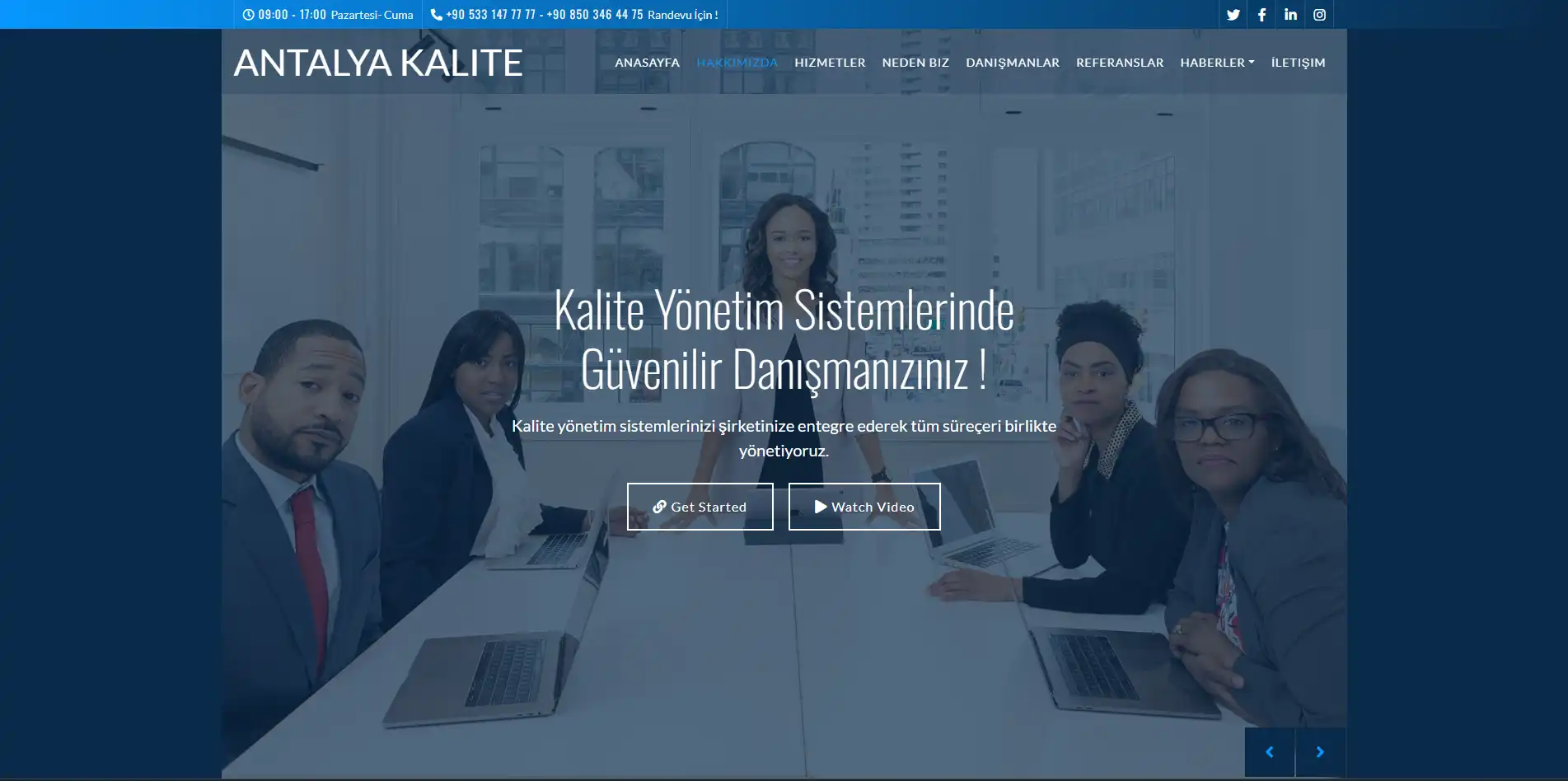 Antalya Kalite ana sayfa